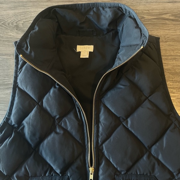 Black Jcrew Vest - Picture 2 of 4